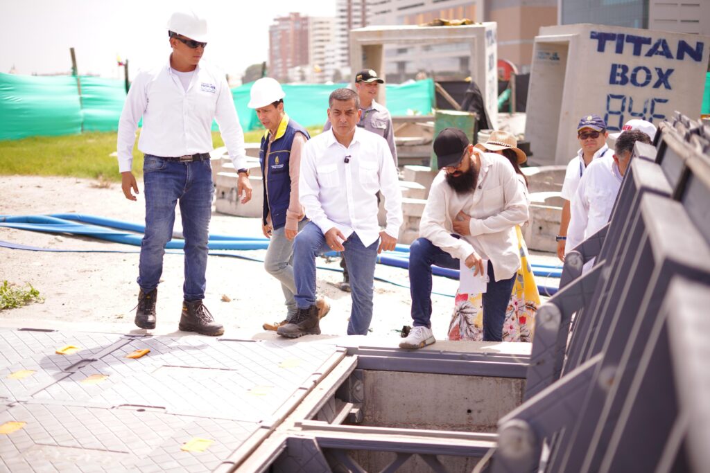 UNGRD confirma avance del 70 % del proyecto de protección costera en Cartagena
